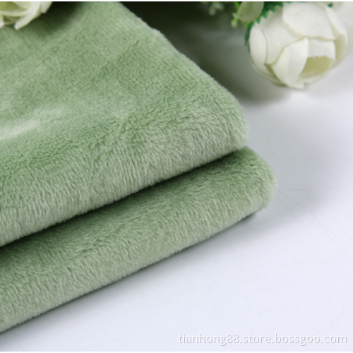 Polar Fleece Pure Color Knitted Flannelette